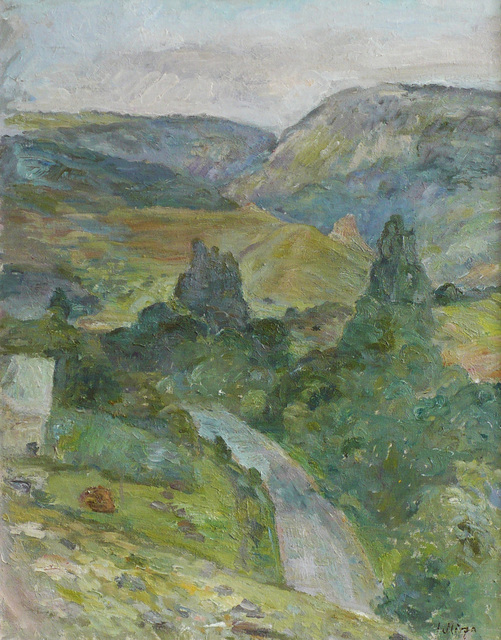 Marza Traian  'Landscape', created in 2009, Original Painting Oil.