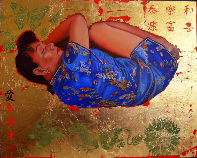 Artist Thu Nguyen. 'The Dream' Artwork Image, Created in 2019, Original Painting Oil. #art #artist