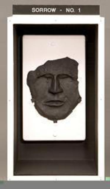 Artist George Transcender. 'Sorrow  1' Artwork Image, Created in 1989, Original Sculpture Other. #art #artist