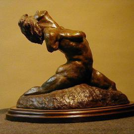 Terry Mollo: 'Betsy', 2002 Other Sculpture, Dance. Artist Description: A woman dances into flight, awakens, strengthens; her spirits soar. Bonded bronze....