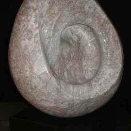 Terry Mollo: 'Origins', 2007 Stone Sculpture, nature. Artist Description:  The Egg: a metaphorically, artistically, naturally perfect shape and purpose. Carved from alabaster, this egg is one- of- a- kind.  ...