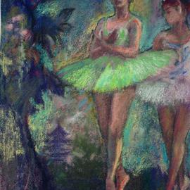 Study In Turquoise And Pink The Chinese Dance, Malcolm Tuffnell