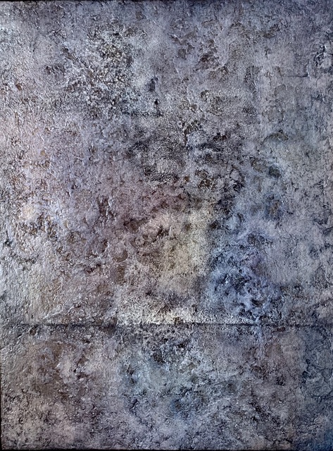 James Skuban  ' Stonewashed Abstract Painting', created in 2019, Original Assemblage.