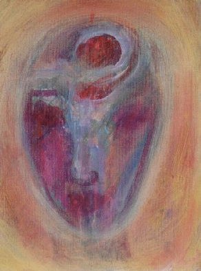 Ulrich  Osterloh: 'Eve', 2000 Acrylic Painting, Religious. 