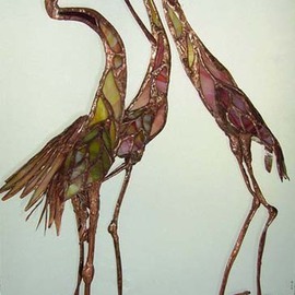 Lolita Sadauskaite: 'crane', 2008 Mixed Media Sculpture, Abstract. 