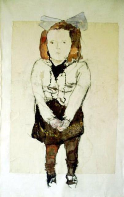 Artist B Van Der Heide. 'Enfant Terrible No 2' Artwork Image, Created in 2002, Original Painting Oil. #art #artist