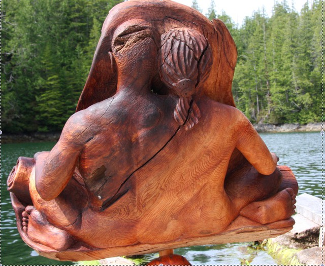 Artist Daniel Holtendorp. 'We Are All One' Artwork Image, Created in 2014, Original Sculpture Wood. #art #artist