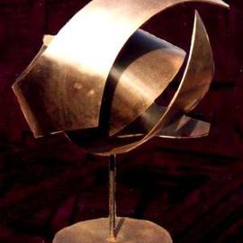 Valeria Sepulveda Artwork EARTH, 2006 Steel Sculpture, Abstract