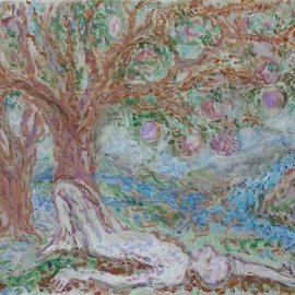 Under Apple Tree, Vasily Tsabadze