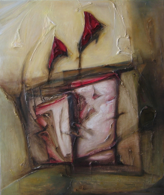 Vesna Komarica  'Lylies', created in 2005, Original Painting Oil.