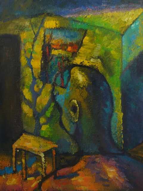 Vigen Sayadyan  'Mistik Room', created in 2013, Original Painting Oil.