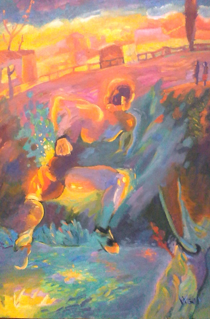 Vigen Sayadyan  'Morning Fantasy', created in 2016, Original Painting Oil.