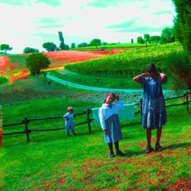 Children in Tuscany By Vincenzo Montella