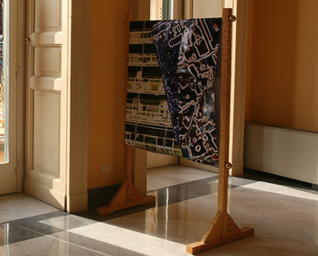 Vincenzo Montella  'Portal For An Inner Space', created in 2009, Original Sculpture Aluminum.