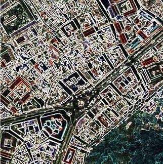 Vincenzo Montella: 'maps 4', 2009 Other Printmaking, Maps.  print on pvc ...