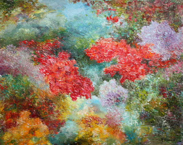 Vladimir Volosov  'Autumn Colors', created in 2020, Original Calligraphy.