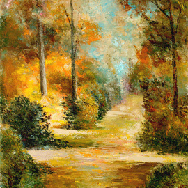 Vladimir Volosov: 'autumn colors', 2020 Oil Painting, Landscape. Artist Description: I offer free shipping across the planet as my gift to you   the buyer        There is no doubt that visual art is a powerful medium. It has the ability to inspire and to move us deeply.The author s goal to engage the viewer in the creative process. ...