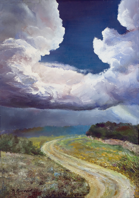 Artist Vladimir Volosov. 'Before Thunderstorm' Artwork Image, Created in 2004, Original Painting Oil. #art #artist