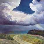before thunderstorm By Vladimir Volosov
