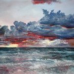 Evening On The Ocean, Vladimir Volosov