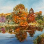 golden autumn By Vladimir Volosov
