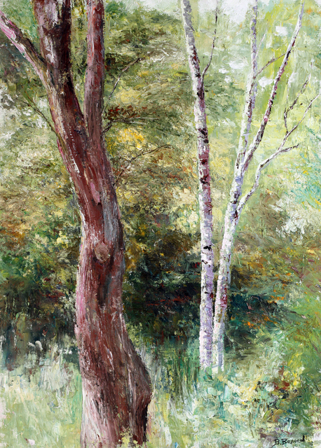 Artist Vladimir Volosov. 'In Dense Forest' Artwork Image, Created in 2006, Original Painting Oil. #art #artist