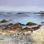 rocky shore By Vladimir Volosov