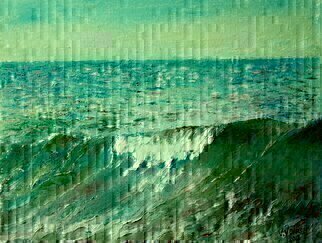 Vladimir Volosov: 'the wave', 2012 Oil Painting, Marine.        There is no doubt that visual art is a powerful medium. It has the ability to inspire and to move us deeply.When I create my piece, I wish to convey the emotions I feel for the scene or objects to the viewer. I want the viewer to be an...