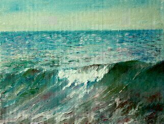 Vladimir Volosov: 'the wave', 2023 Oil Painting, Marine.        There is no doubt that visual art is a powerful medium. It has the ability to inspire and to move us deeply.The author s goal to engage the viewer in the creative process. He invites the viewer to go their own way and become a co- author, to see...