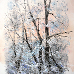 winter forest By Vladimir Volosov