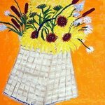 Flower Basket By Vincent Sferrino