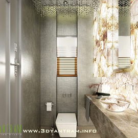 3d Bathroom Interior Rendering Design Usa, Ruturaj Desai