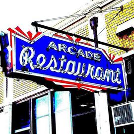 Wayne Wilcox: 'Arcade Sign', 2005 Other Photography, Cityscape. Artist Description: Downtown Memphis Series...