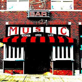 Wayne Wilcox: 'Bar Music', 2005 Other Photography, Cityscape. Artist Description: Downtown Memphis Series...