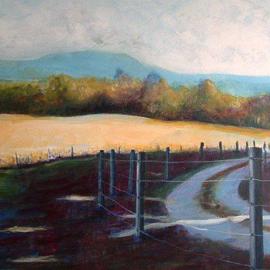 Wayne Wilcox: 'Cowan Afternoon', 2002 Acrylic Painting, Landscape. 