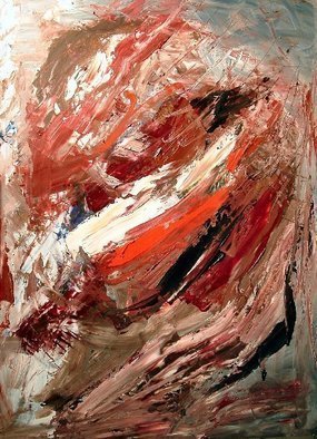 Wayne Wilcox: 'Turmoil', 2007 Oil Painting, Abstract. 