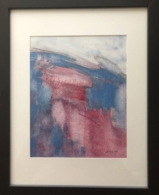 Wayne Wilcox: 'untitled 3', 2020 Watercolor, Abstract. Landscape...