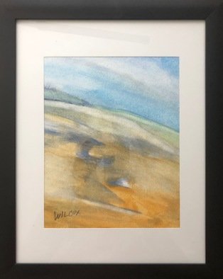 Wayne Wilcox: 'untitled 5', 2020 Watercolor, Abstract. Landscape...