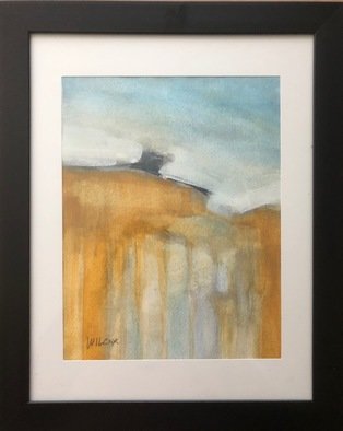 Wayne Wilcox: 'untitled 6', 2020 Watercolor, Abstract. Landscape...