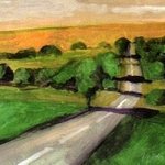 Country Road By Harry Weisburd