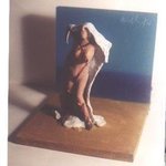 Figure with White Towel By Harry Weisburd