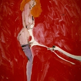Myth  Contemporary Leda and Swan 3 By Harry Weisburd