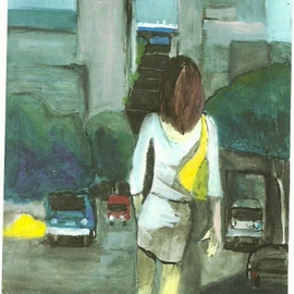 Yellow Hangbag By Harry Weisburd
