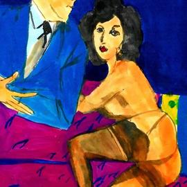 Homage To Egon Schiele, Harry Weisburd