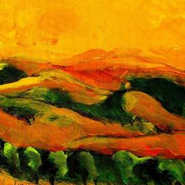 sunset 2 earth goddess hills By Harry Weisburd