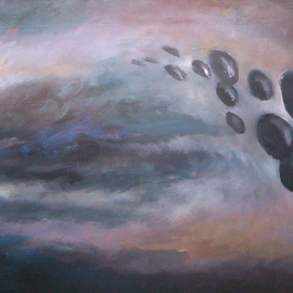 Daniel Wend Artwork The Arrival, 2014 Acrylic Painting, Atmosphere