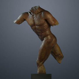 Willem Botha: 'phoebus torso', 2021 Bronze Sculpture, Figurative. Artist Description:   Phoebus  Limited edition Bronze Sculpture 3 14 a Representation of Phoebus, the Greek God of Sun, Music, and Poetry, Please take note. upon receipt of order, the casting of your sculpture takes place at the foundry, and delivery will be approx 6 weeks after placement of order...