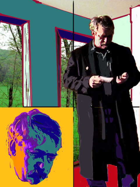Artist William Van Horn. 'Overcoat' Artwork Image, Created in 2005, Original Computer Art. #art #artist