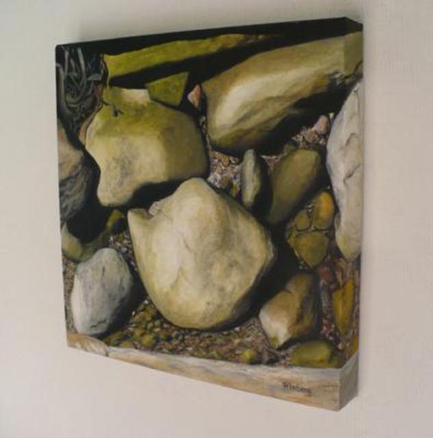 Peter Winberg  'Close Up Of Stones 3', created in 2009, Original Painting Other.