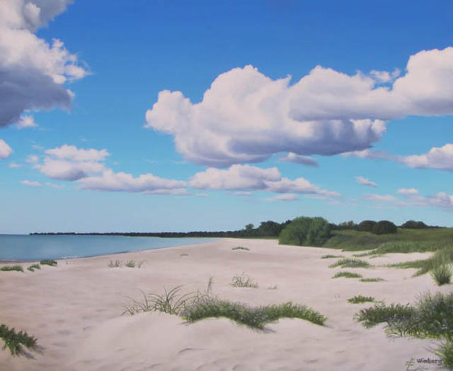 Peter Winberg  'Mossbystrand', created in 2003, Original Painting Other.